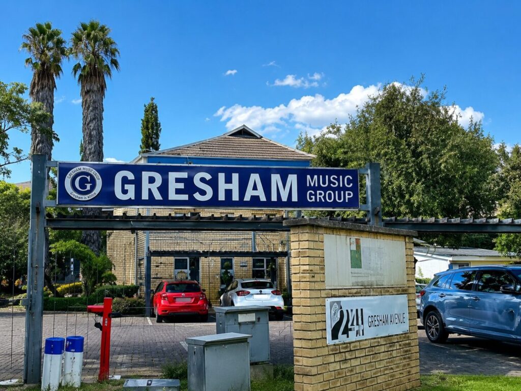 Gresham Music Group – Woodmead Signage 1