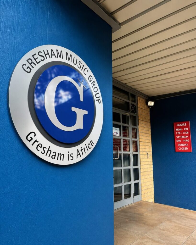 Gresham Music Group – Woodmead Signage 3