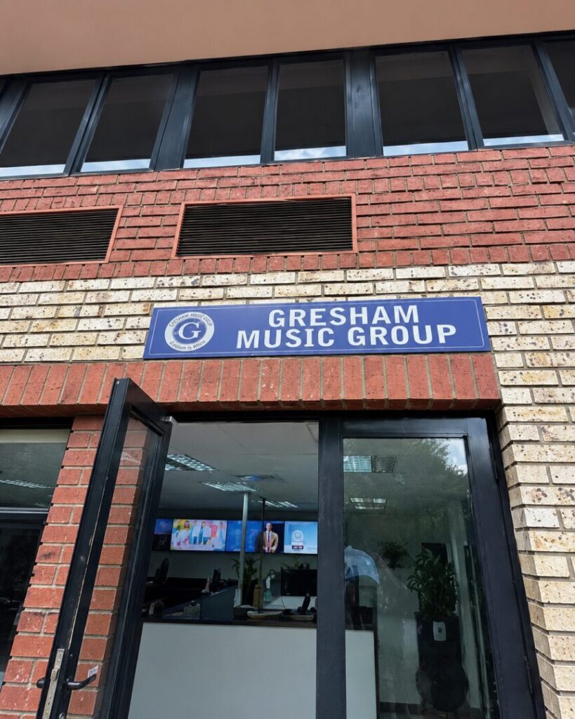 Gresham Music Group – Woodmead Signage 6